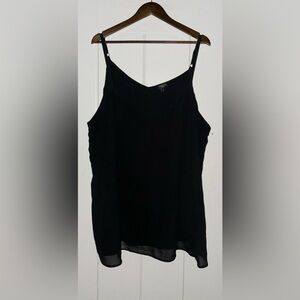 Torrid Sophie Chiffon Semi Sheer Swing Cami Tank Top Plus Women‎ 4x Drapery